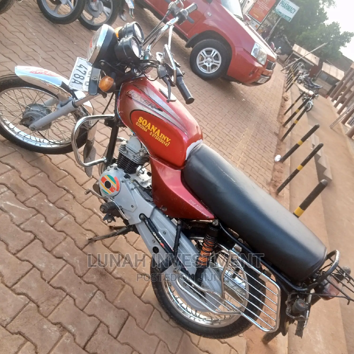 Bajaj Boxer 2021 Red
