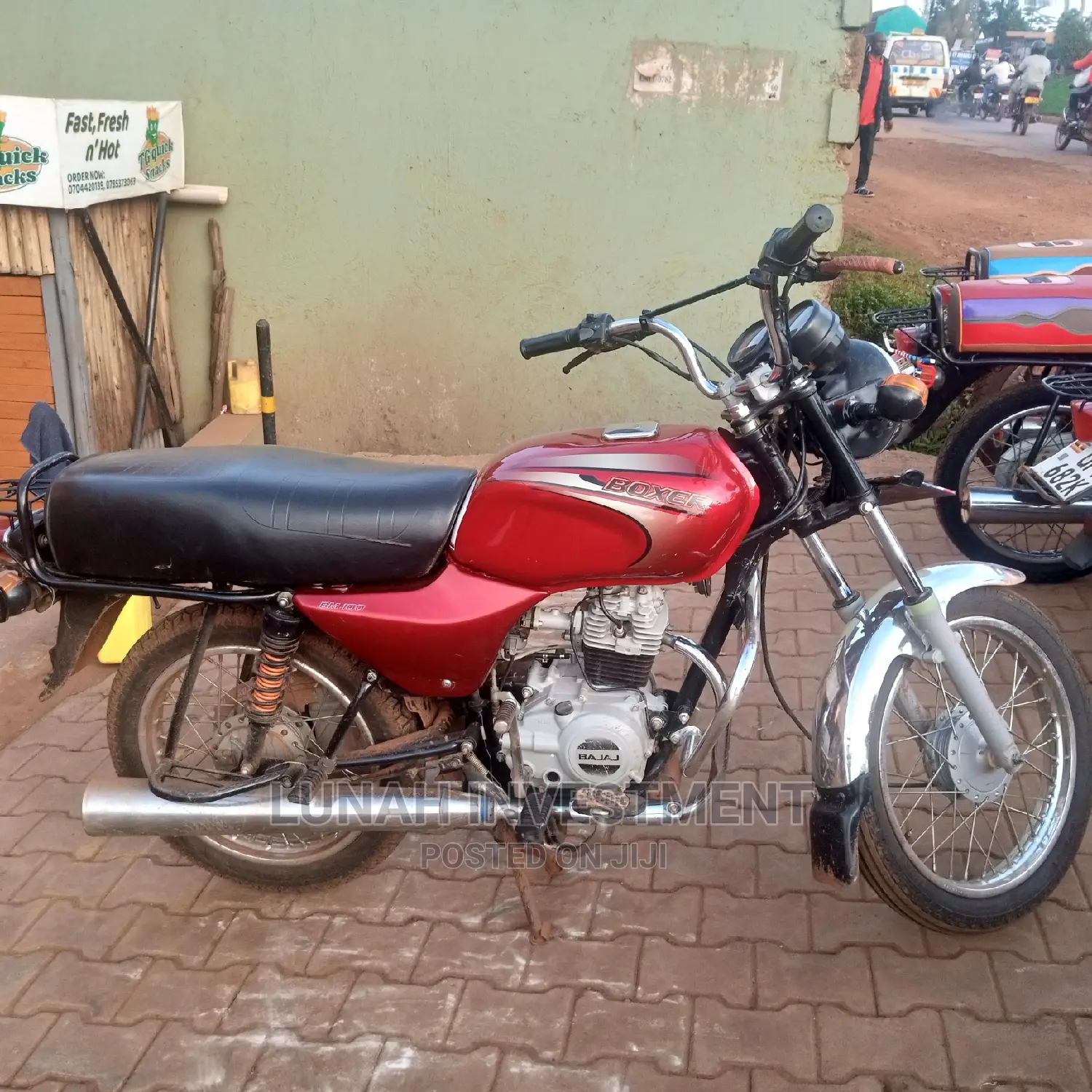 Bajaj Boxer 100 2022 Red