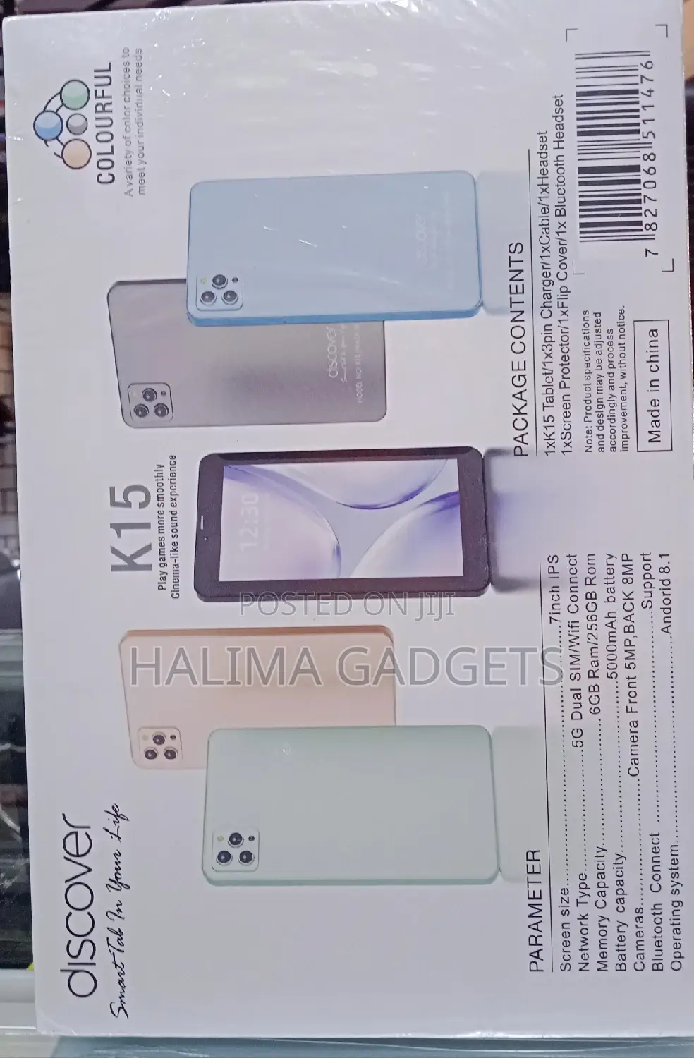New Discover K15 256 GB Green