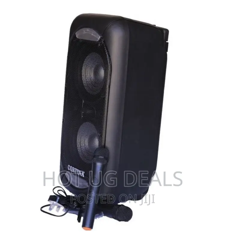 Cortina 10" Bluetooth Multimedia Rechargeable Speaker
