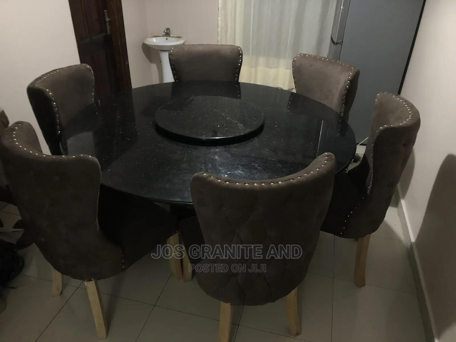 Dining Table Black Galaxy