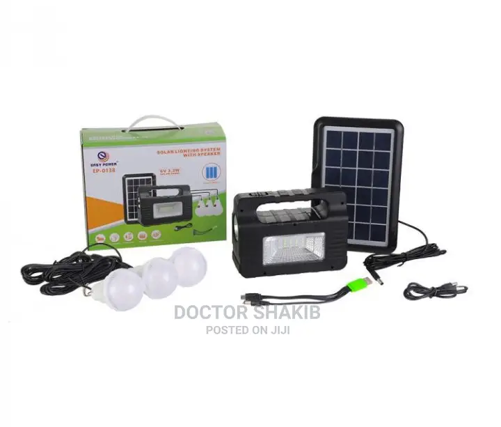 Multifunction Solar Lighting and Power Bank