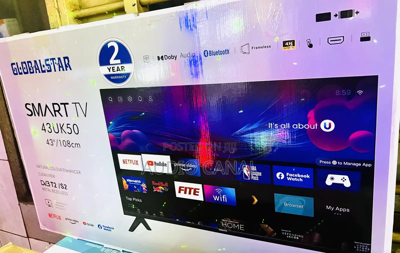Globalstar Japan Technology 43” Smart Tv