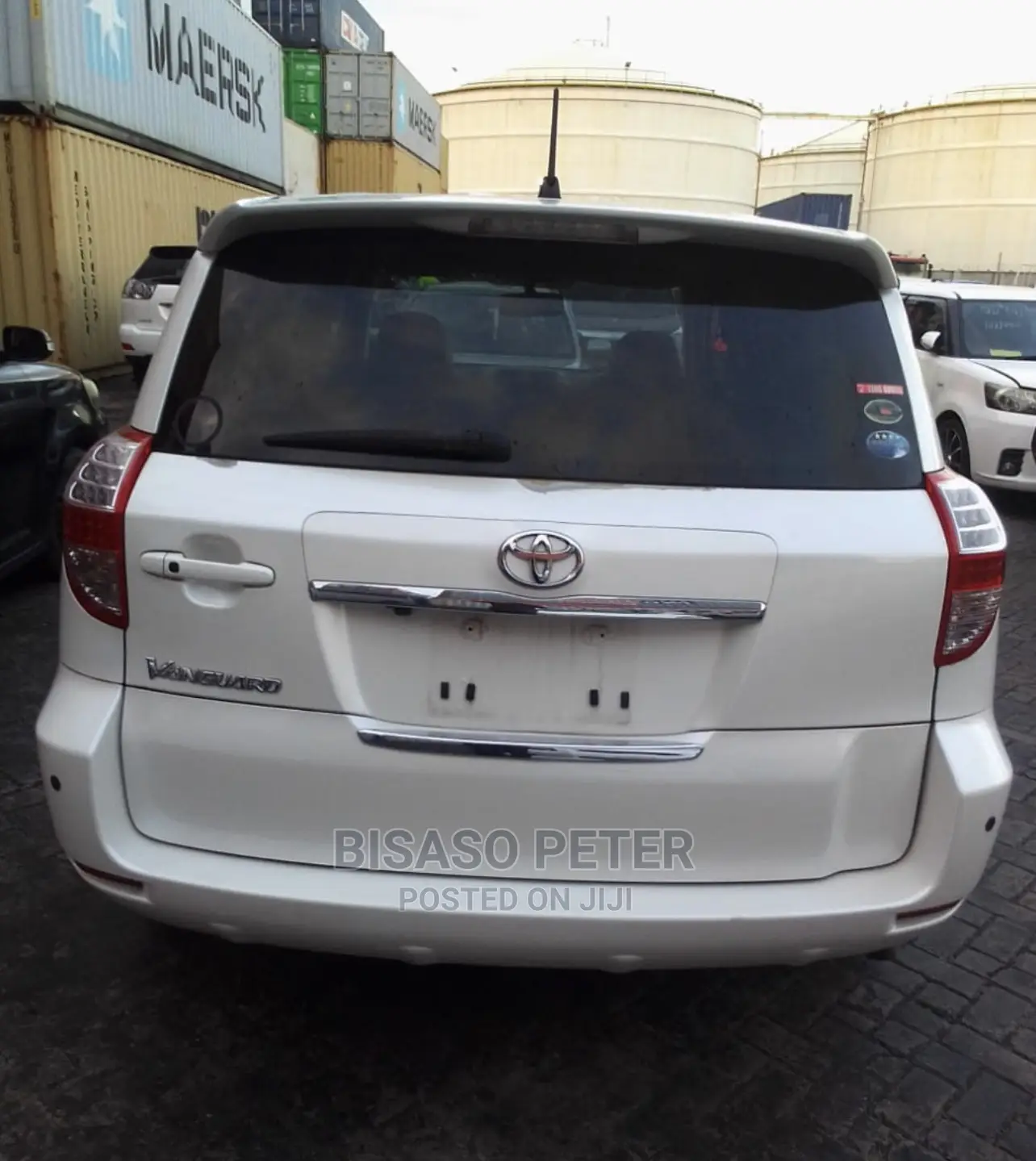 Toyota Vanguard 2008 White