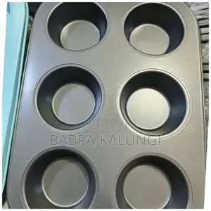 6 Hole , Cupcake and Muffin Baking Tray