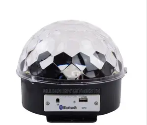 Rotating Multi Mp3 Ball Bluetooth LED Light