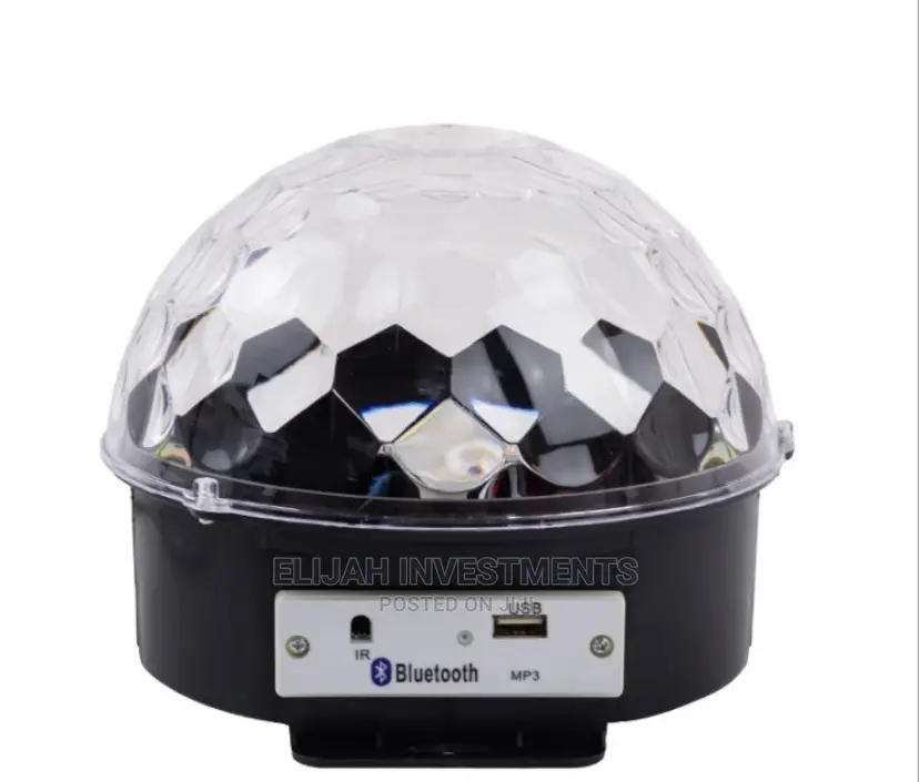 Rotating Multi Mp3 Ball Bluetooth LED Light