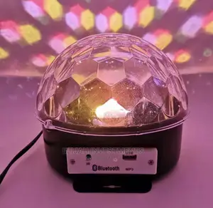 Rotating Multi Mp3 Ball Bluetooth LED Light