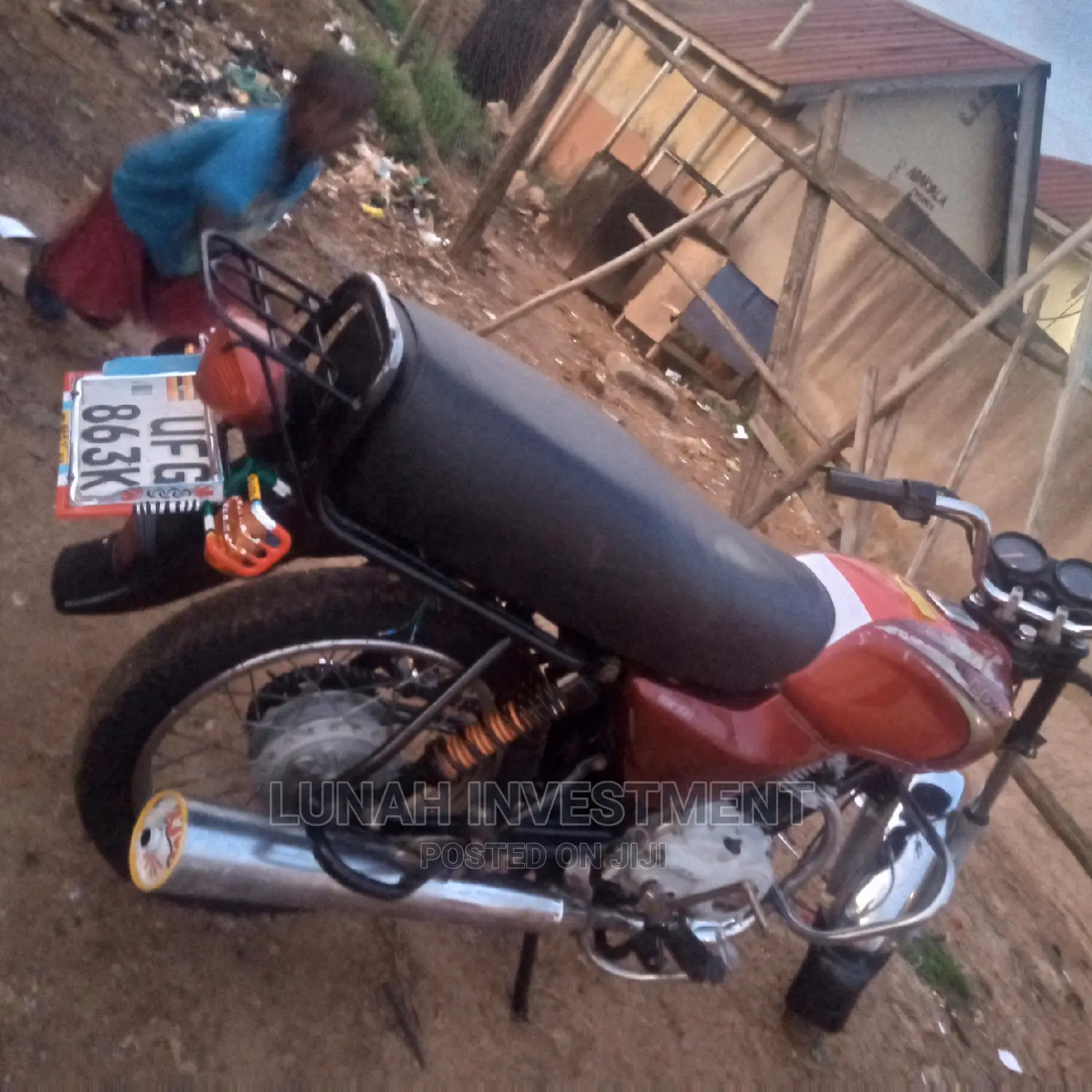 Bajaj Boxer 100 2021 Red