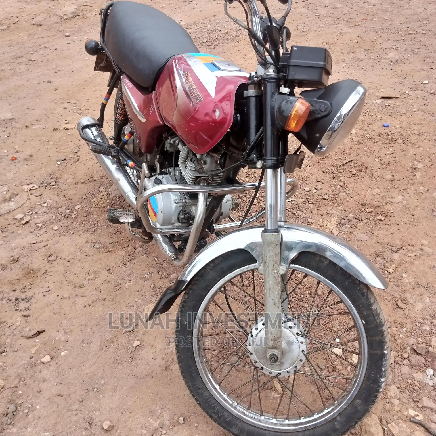 Bajaj Boxer 2019 Red