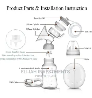 Electric Automatic Double Breast Pump - Intelligent RH228