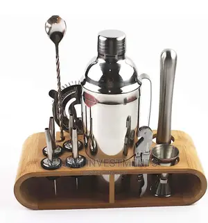 12pcs Stainless Steel Bar Cocktail Shaker Set