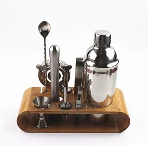 12pcs Stainless Steel Bar Cocktail Shaker Set