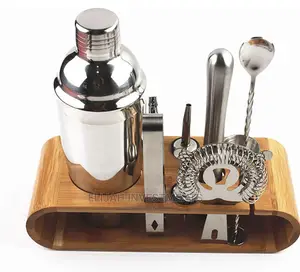 12pcs Stainless Steel Bar Cocktail Shaker Set