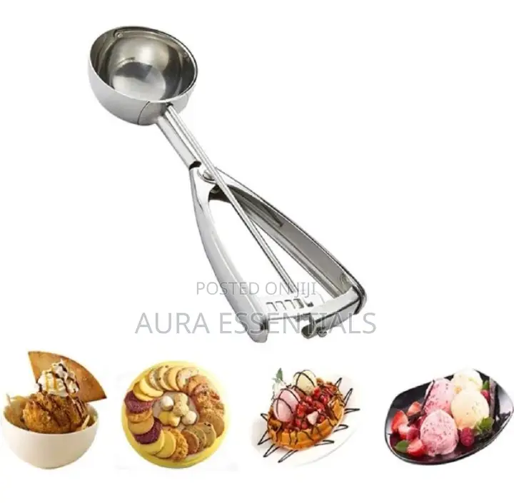 Ice Cream Scoop Stainless Steel