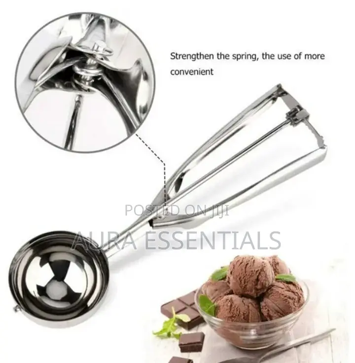 Ice Cream Scoop Stainless Steel