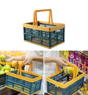 Durable Foldable Plastic Basket