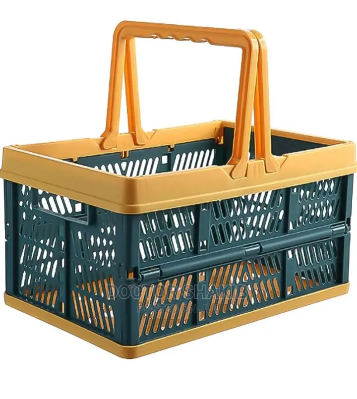 Durable Foldable Plastic Basket