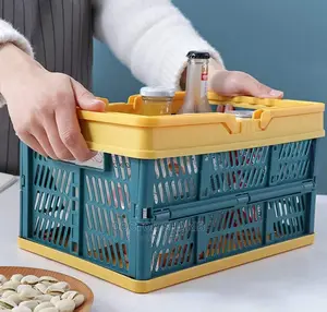 Durable Foldable Plastic Basket