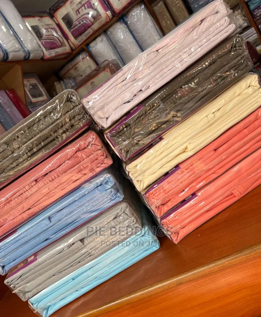 Quality Plain Stripped Bedsheets