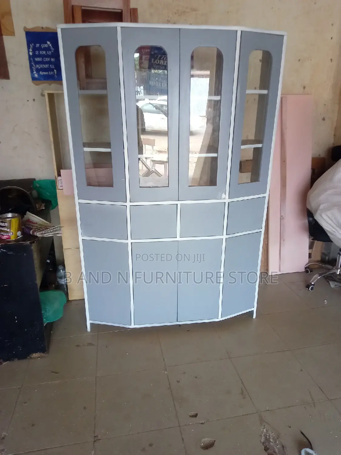 Side Board 4ft by 6ft Curved