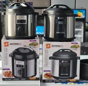 SAYONA 6.0litre Digital Pressure Cooker \\ 1000w \\ SPC-4413