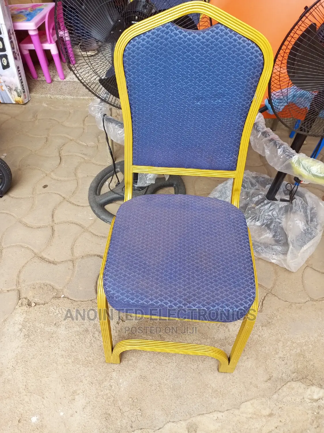 Blue Conference Chair