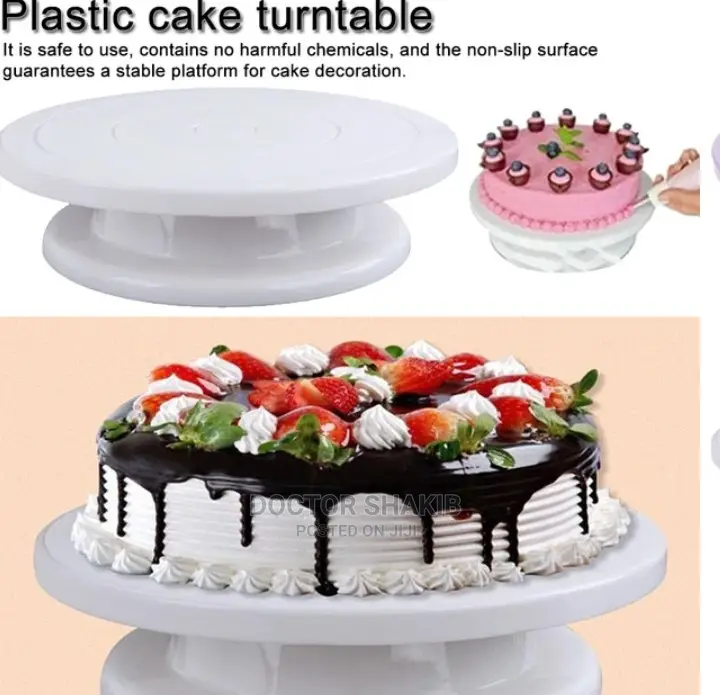 28cm Plastic Cake Turntable
