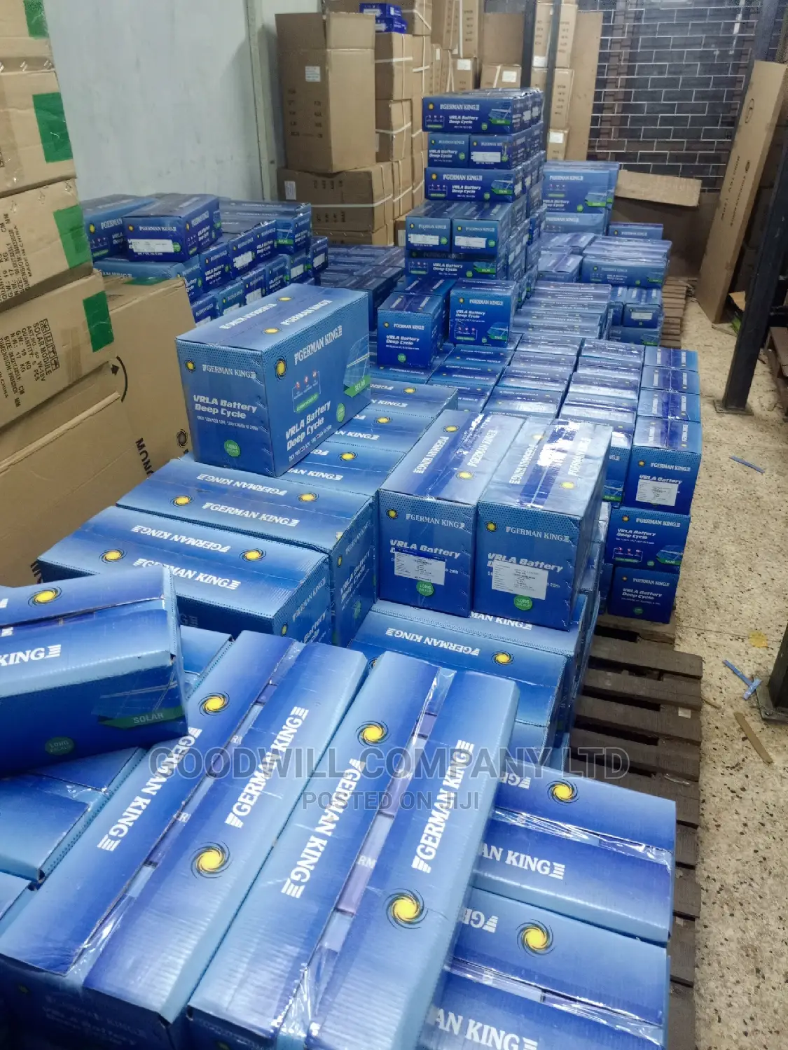 200ah German King Batteries for Solar