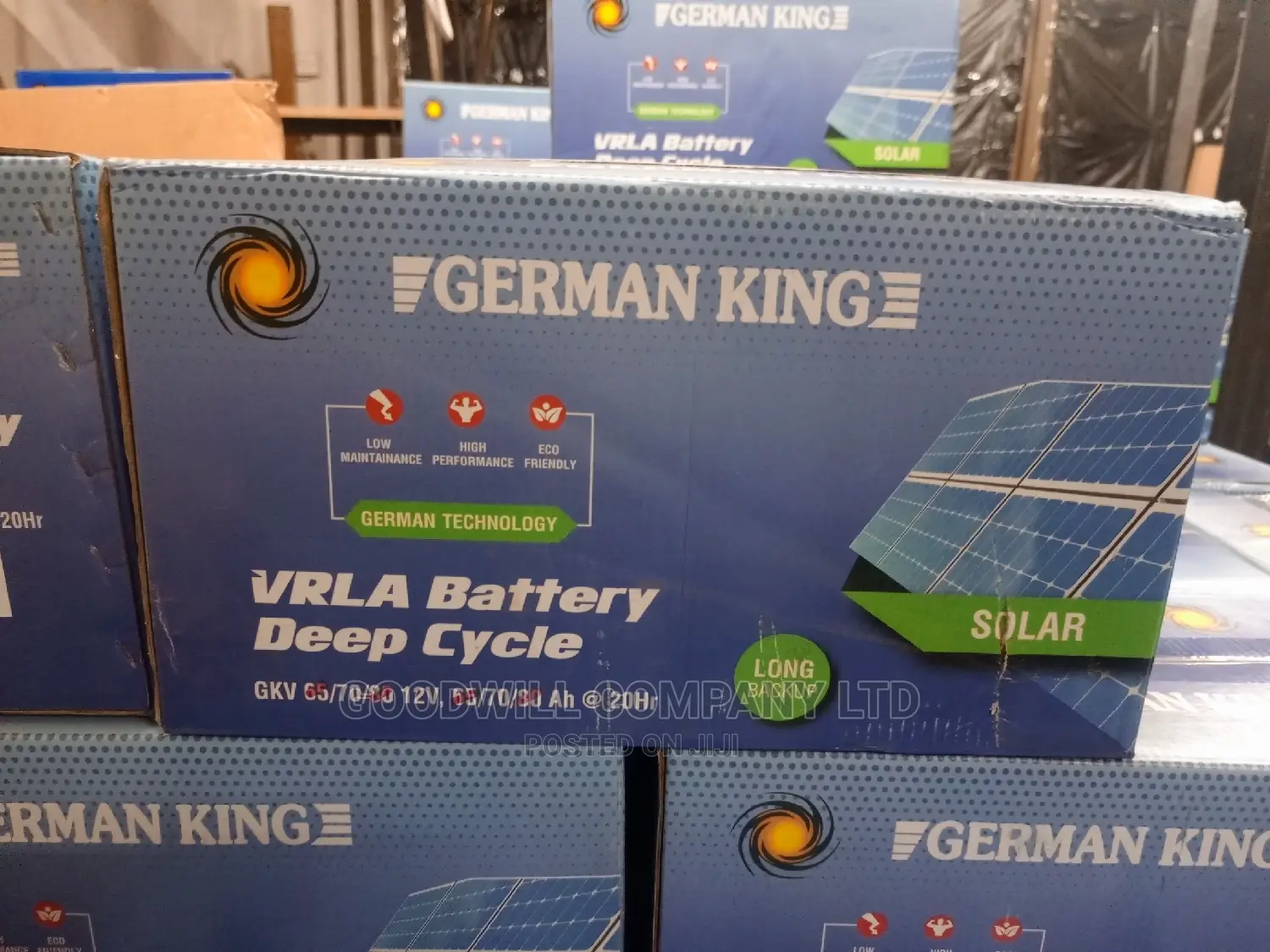 70ah German King Batteries for Solar