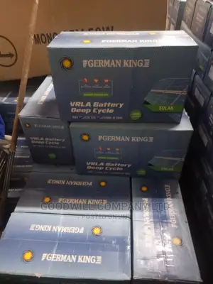 120ah German King Batteries for Solar