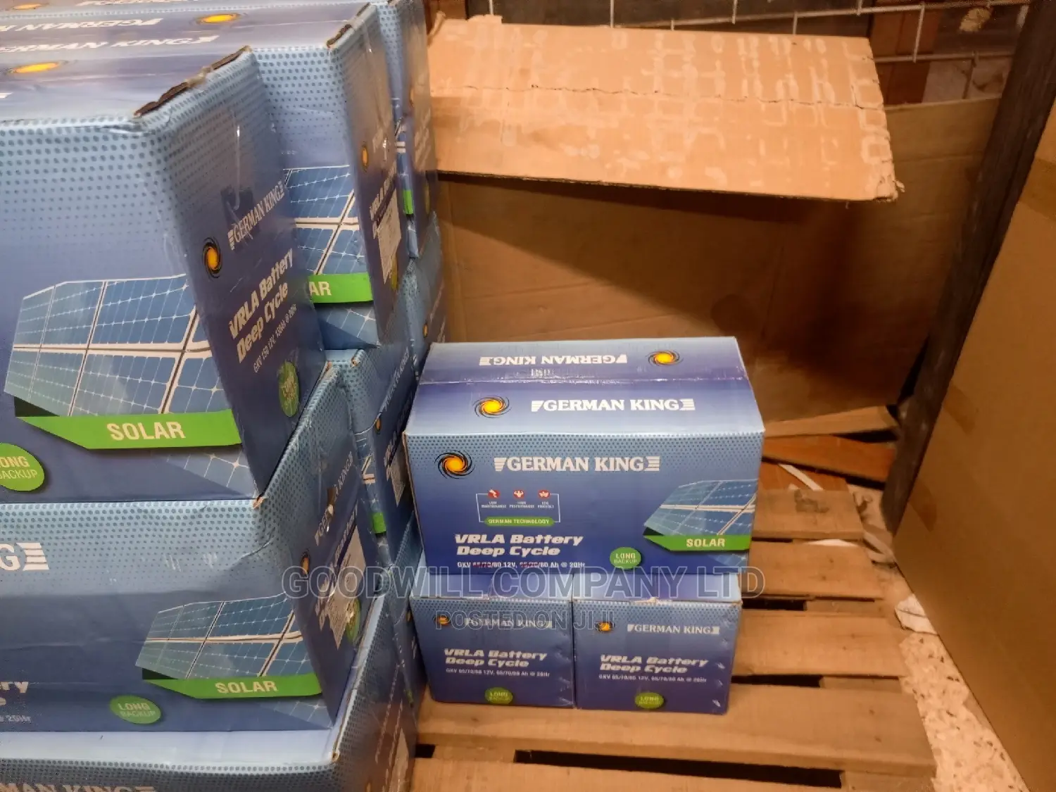 80ah German King Batteries for Solar
