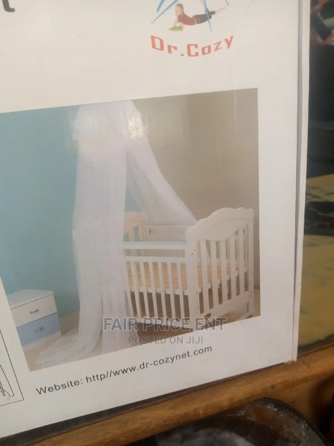 Classy Baby Coat Mosquito Net.( White)