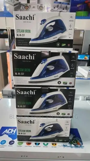 SAACHI Steam Iron / Ceramic Plate \\ 1600w \\ NL-IR-237