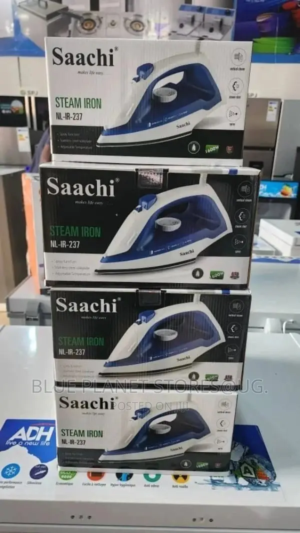 SAACHI Steam Iron / Ceramic Plate \\ 1600w \\ NL-IR-237