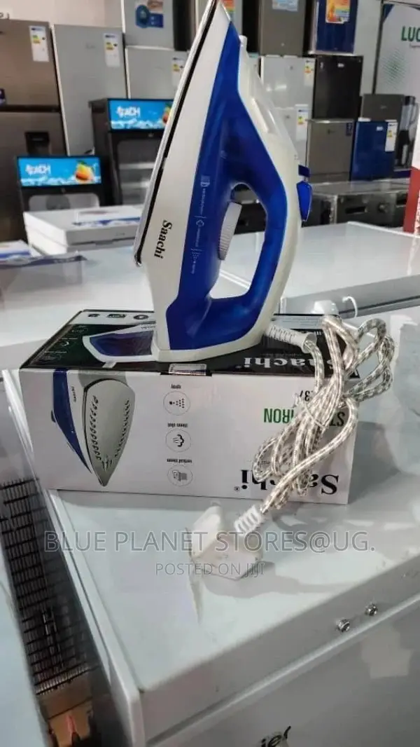 SAACHI Steam Iron / Ceramic Plate \\ 1600w \\ NL-IR-237