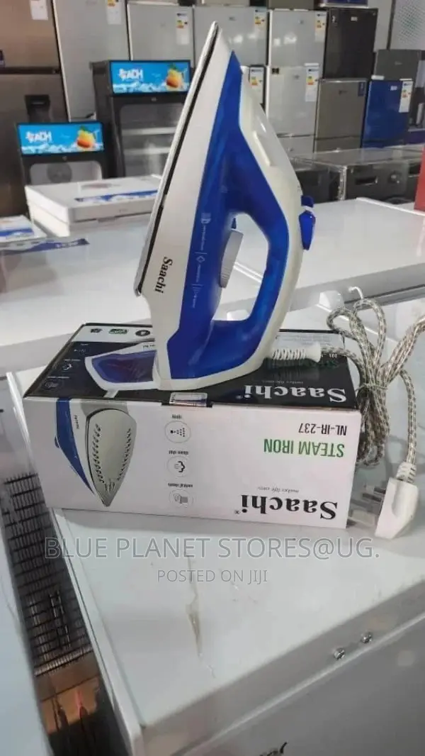 SAACHI Steam Iron / Ceramic Plate \\ 1600w \\ NL-IR-237