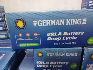 7ah German King Batteries for Solar