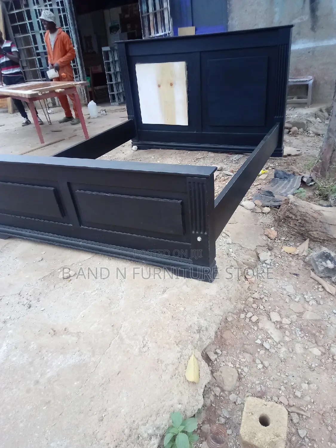 Bed From Mahogany 4fts by 6fts