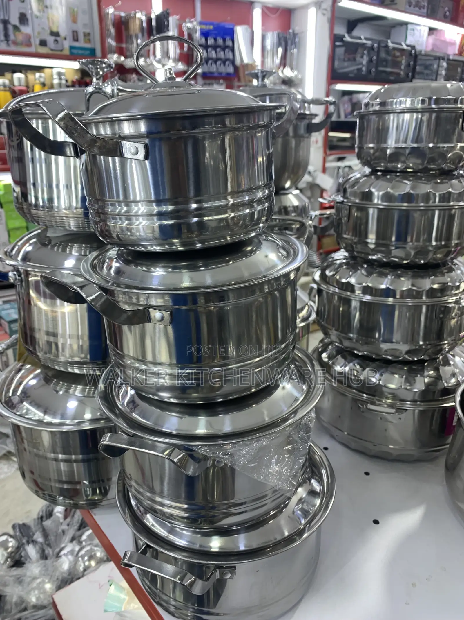 4pc Serving Cookware Stainless Dish
