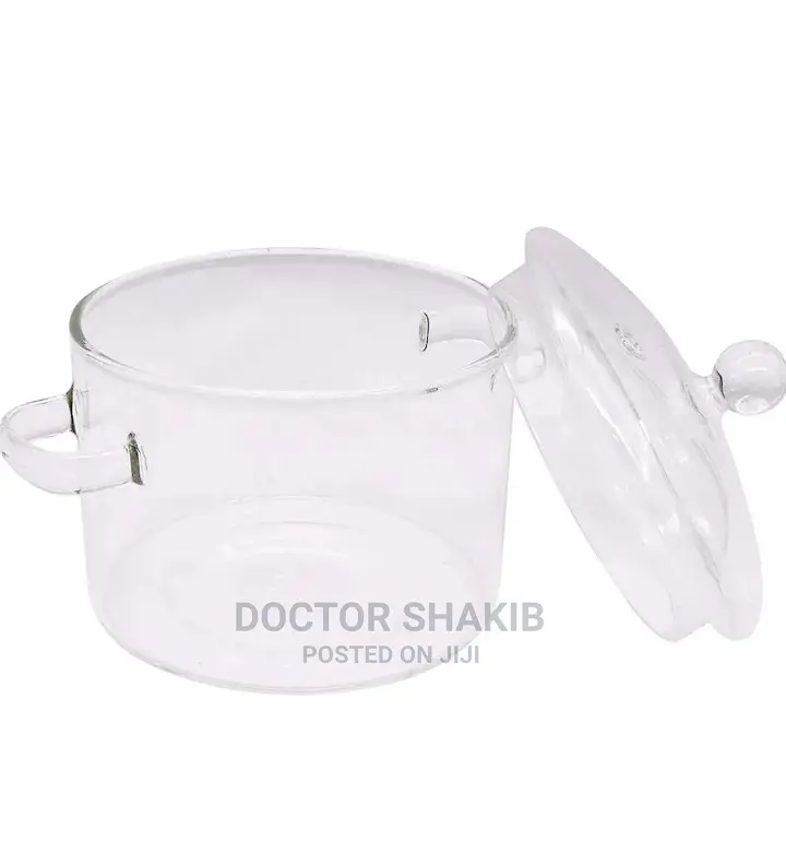 Glass Cooking Pot