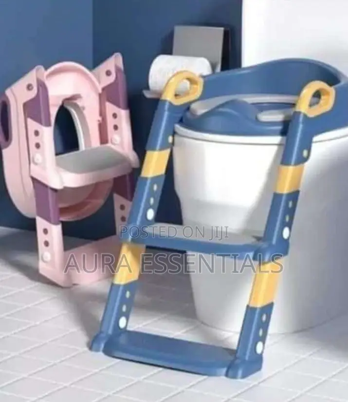 Toilet Training Seat With Anti-slip Step Ladder
