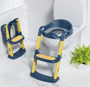 Toilet Training Seat With Anti-slip Step Ladder