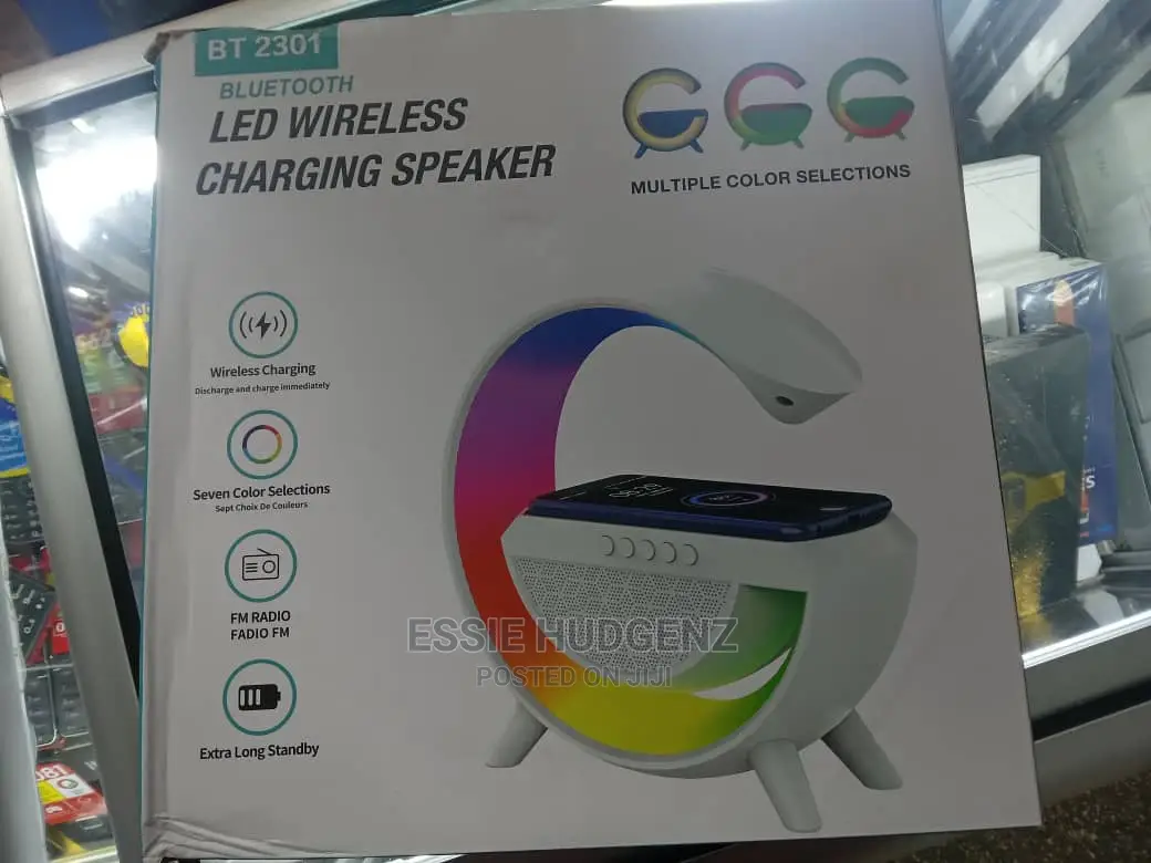 Led Wireless Charging Speaker