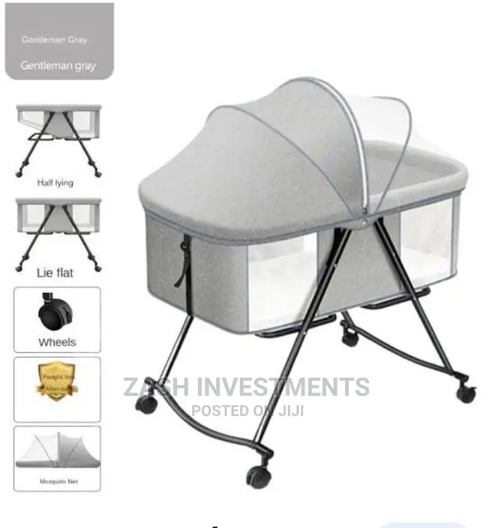 2 in 1 Rocking Bassinet/Crib for New Born Baby