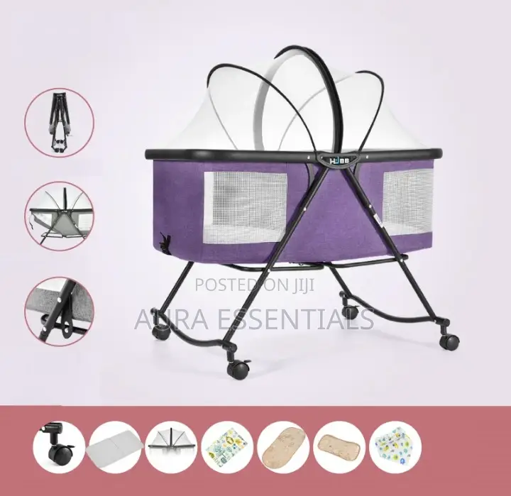 2 in 1 Rocking Bassinet/Crib for New Born Baby