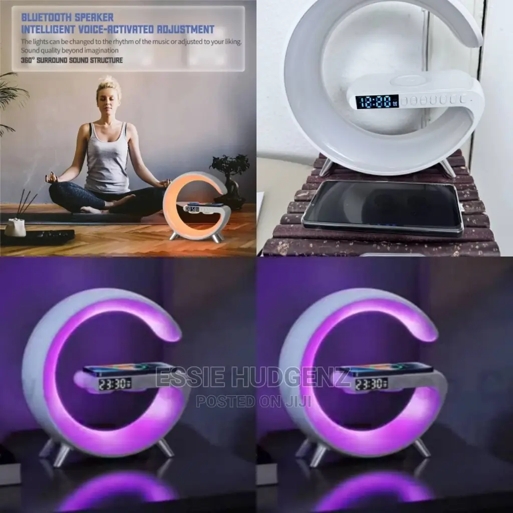Led Wireless Charging Speaker