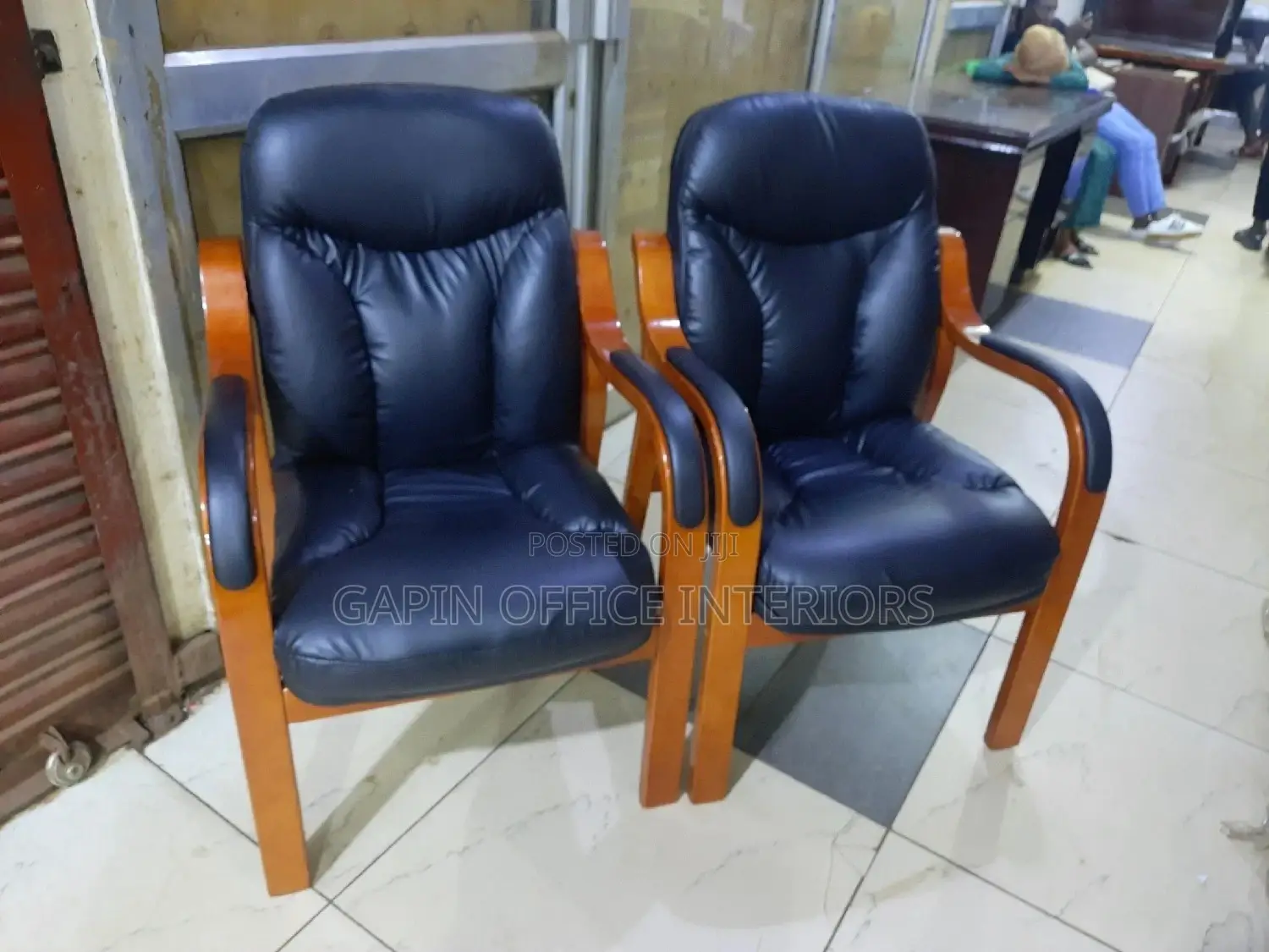 Visitor's Office Chairs, 2 Pieces