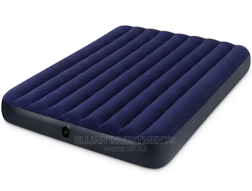 Intex Inflatable Mattress With Two Pillows and Pump