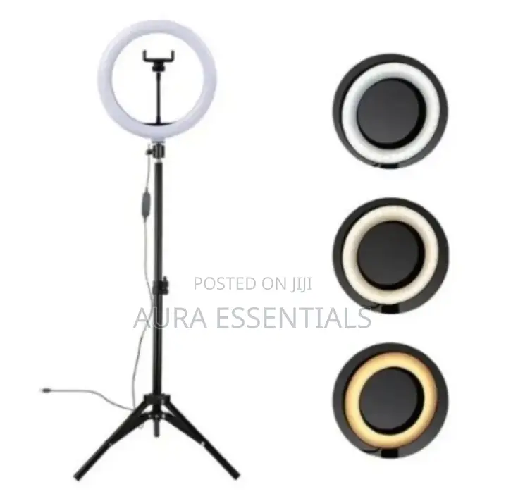 Rechargeable 12inch Ring Light